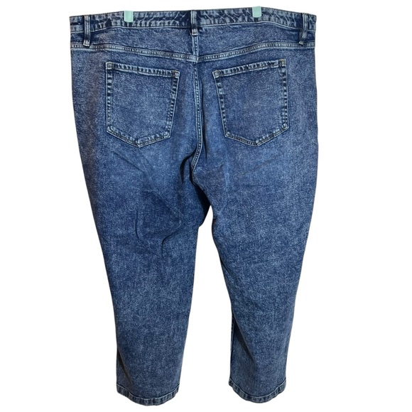 Lane Bryant Flex Magic Waistband Mid-Rise Straight Ankle Jean, Size 24 - Picture 3 of 13